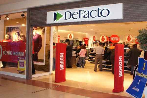 DEFACTO MAĞAZALARI (Çoğu mağazada havalandırma işleri yapımı)